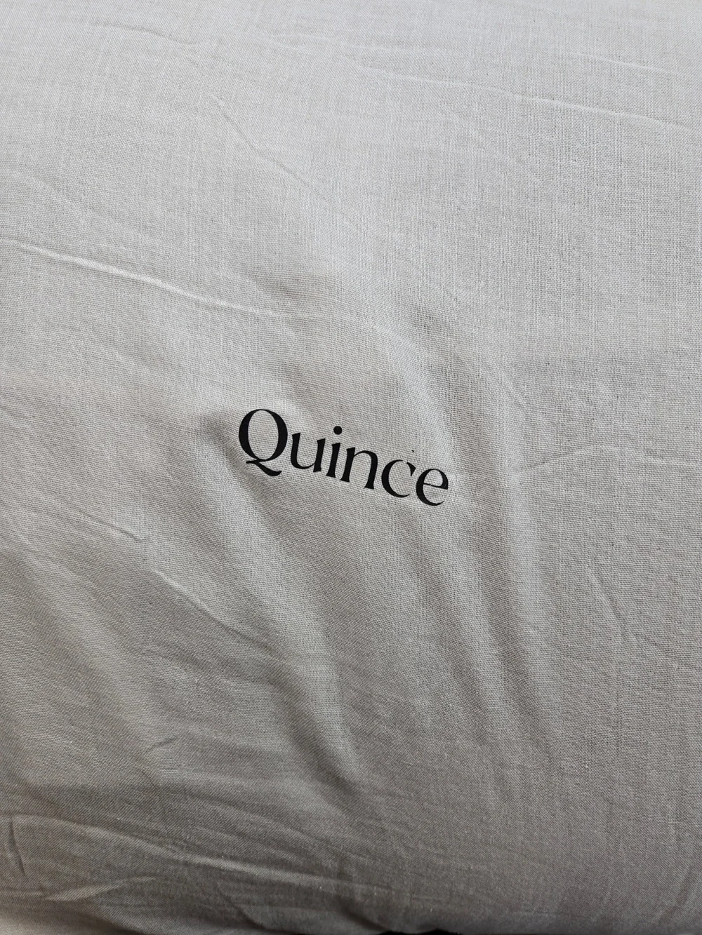 NWT QUINCE Organic Airy Gauze Dream Quilt King/Cal King Fog Grey 8521